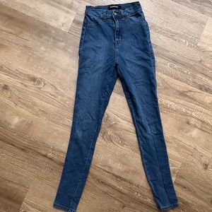 Fashion Nova super skinny high waste jeans
